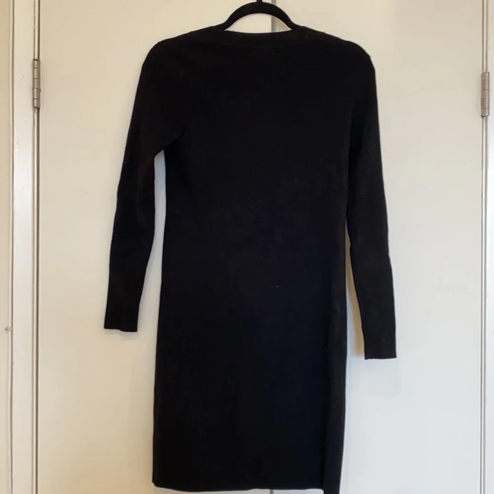 Club Monaco black sweater dress​​​​​​​​​​​​​​​​​​​​​​​​​ - Picture 3 of 3